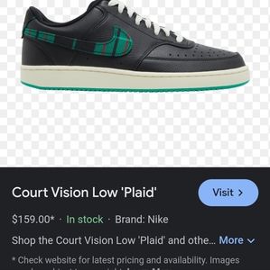 Nike Court Vision, Size 9